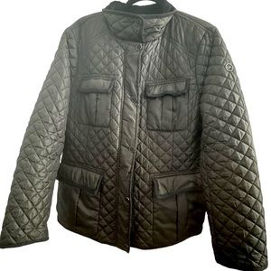 Michael Kors green quilted jacket